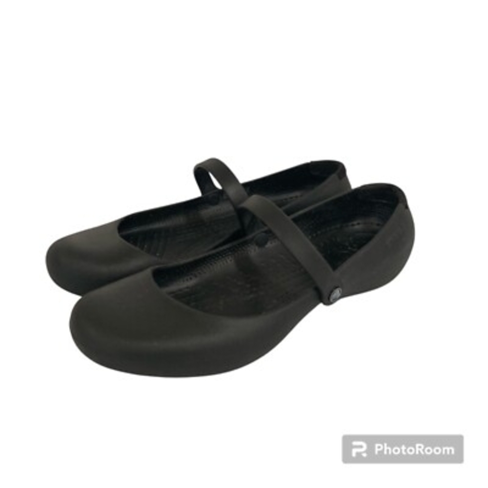 CROCS Black Women's Flats